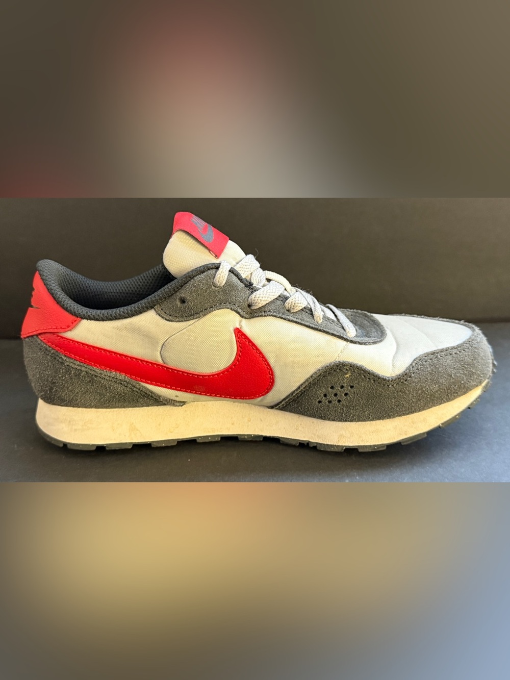 Nike red and grey trainers #sneakers #running. Size 5Y,  Need to be cleaned